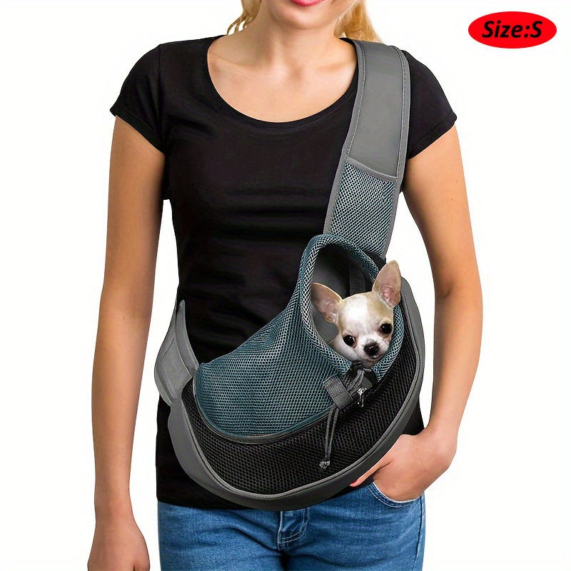 Reflective Mesh Pet Sling Carrier
