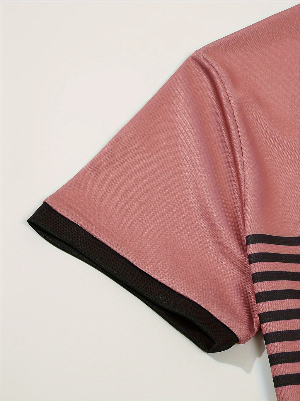 Men's Striped Golf Polo