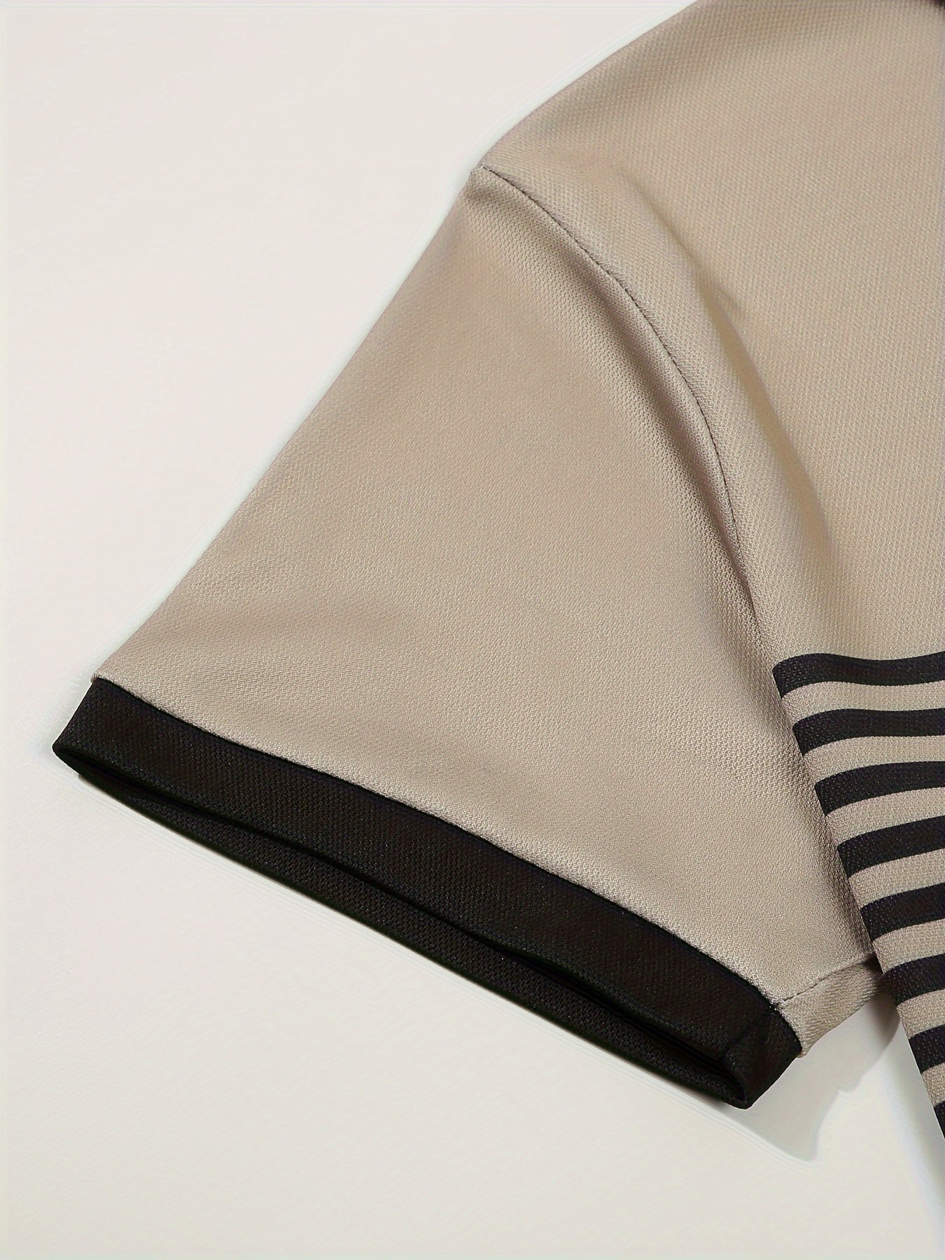 Men's Striped Golf Polo