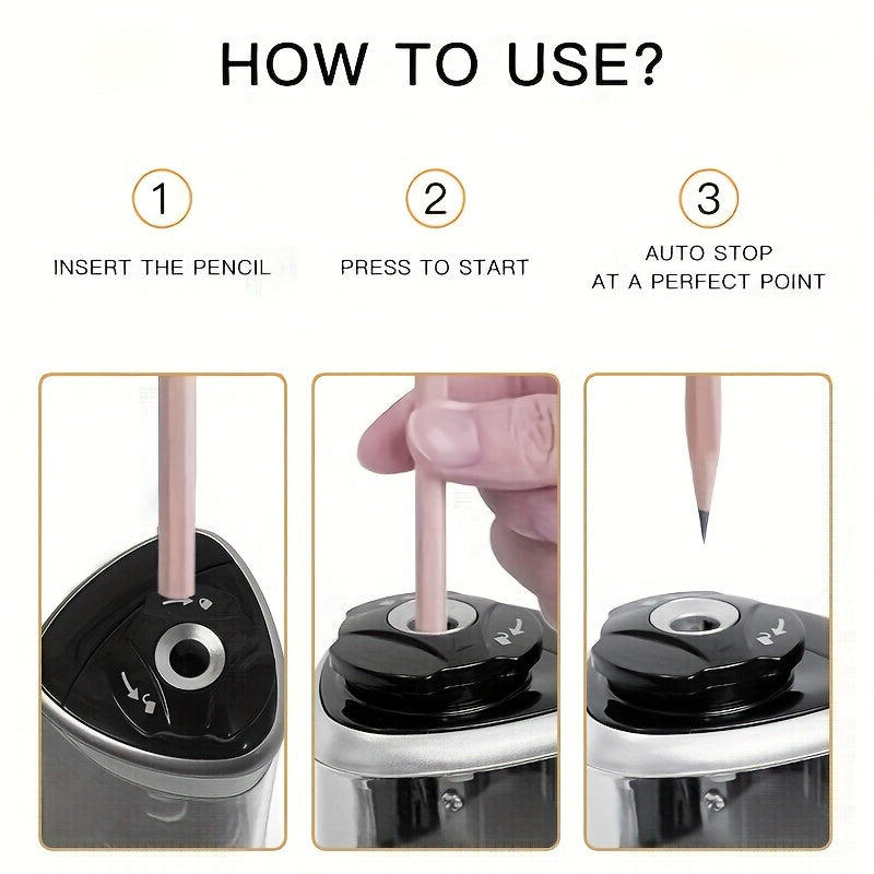 Electric Desktop Pencil Sharpener