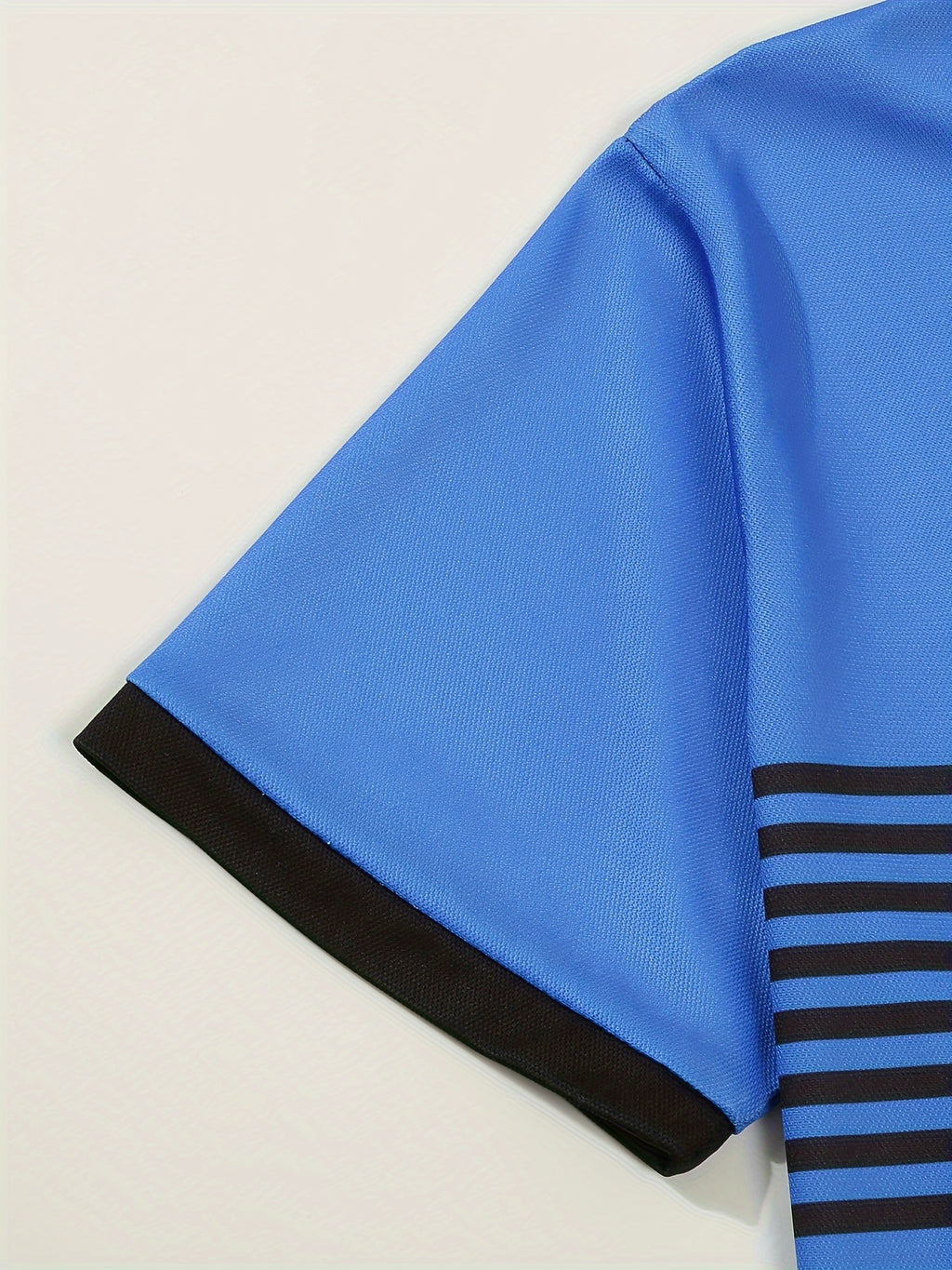 Men's Striped Golf Polo