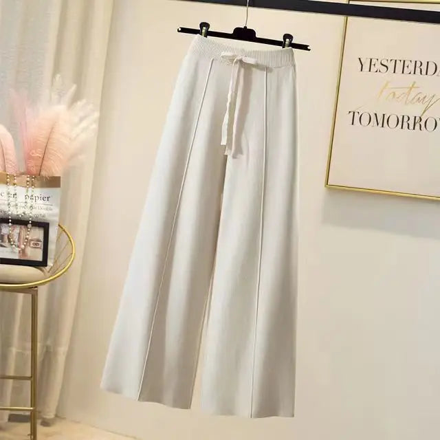Women's High Waist Wide Leg Pants
