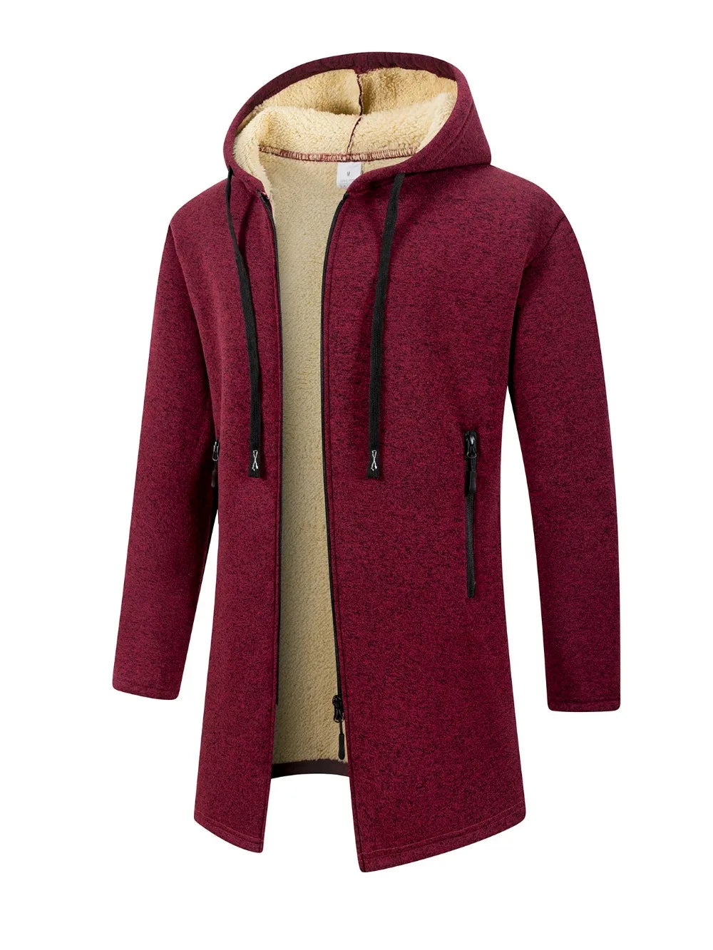 Men's Winter Zip-Up Hoodie