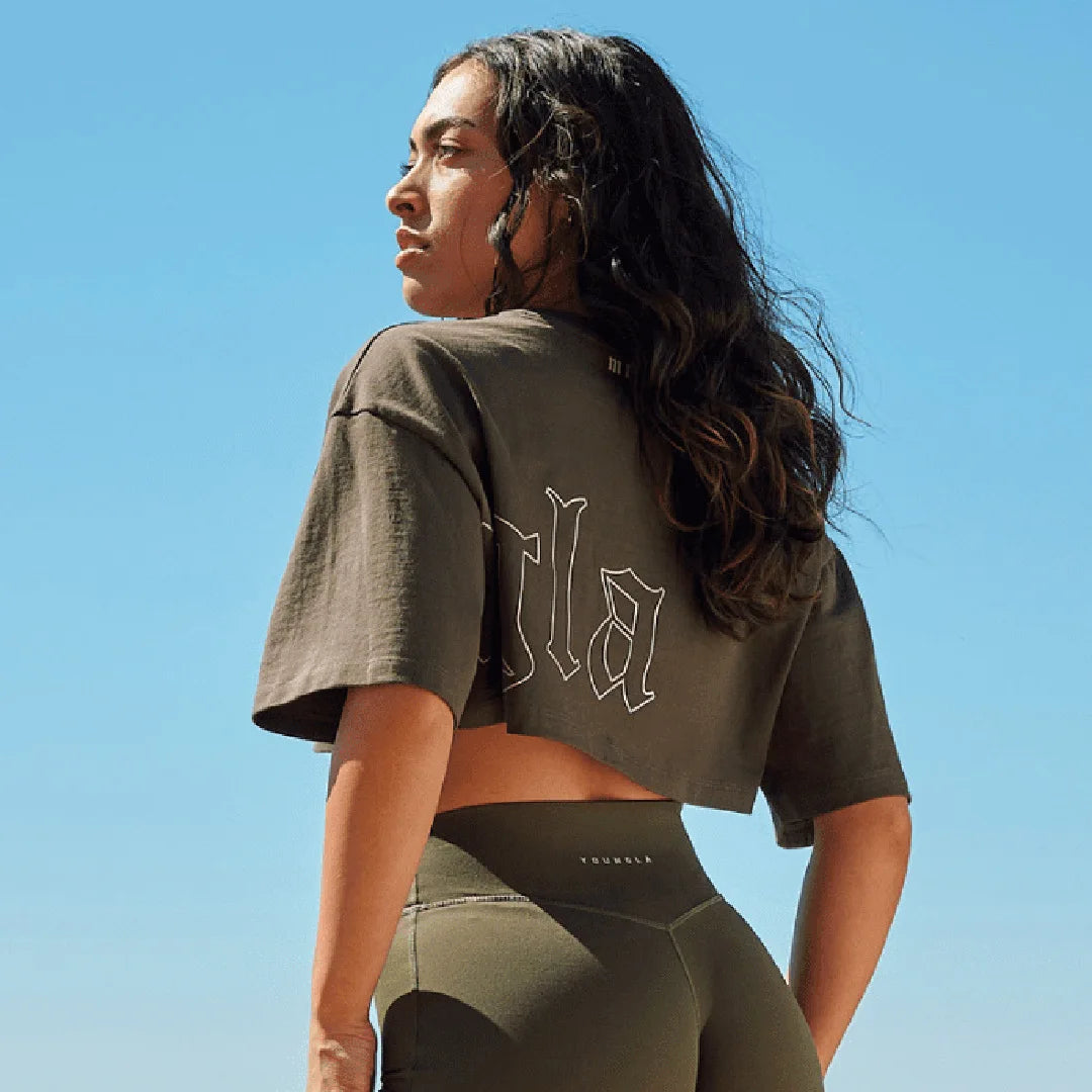 Summer Short Sleeve T Shirts Women Cotton T-shirt O Neck High Waist Crop Top Tee Female Casual Loose T Shirt women