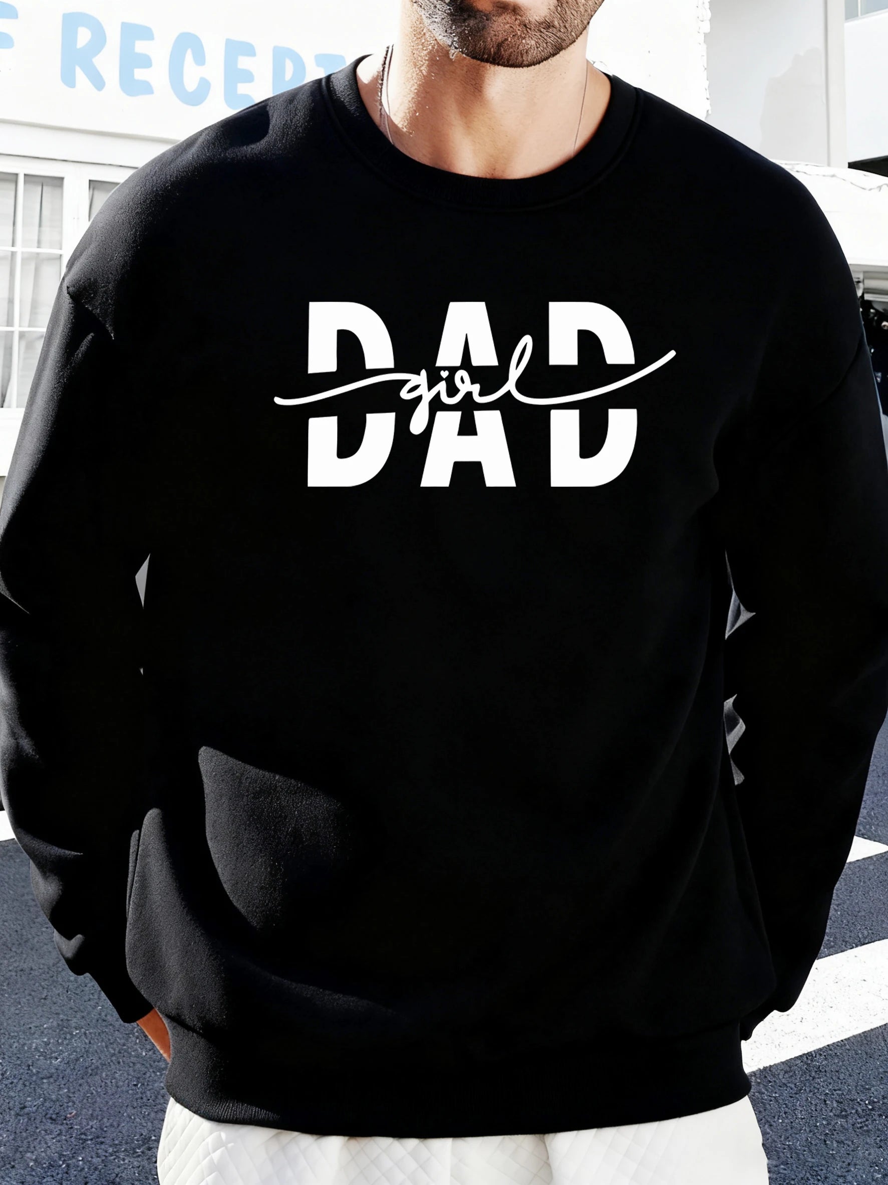 Men's Dad Girl Print Hoodie
