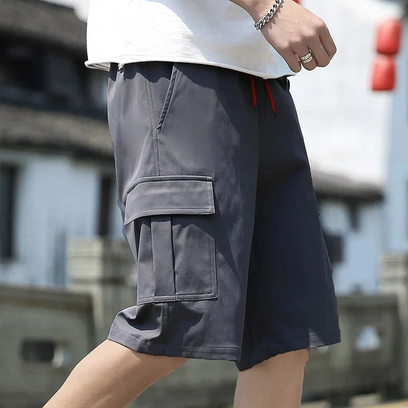 Men's Multi-Pocket Cargo Shorts