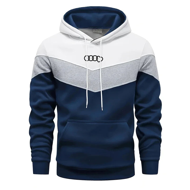 Men's Tricolor Tracksuit Set