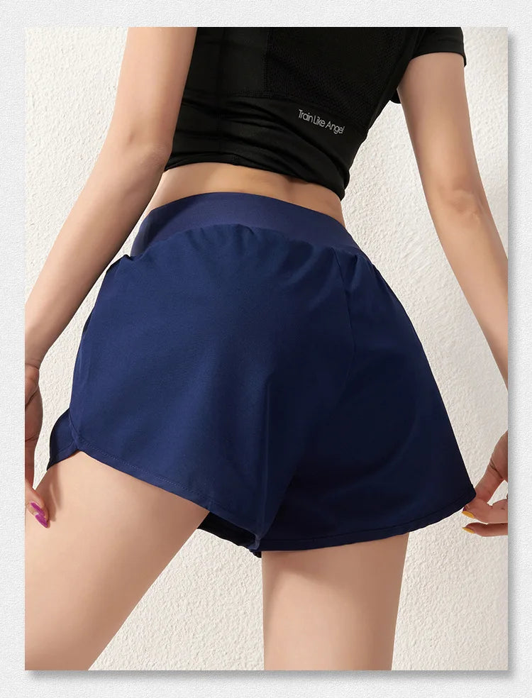 Women's High Waist Yoga Shorts