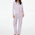 Monkey Print Pajama Set