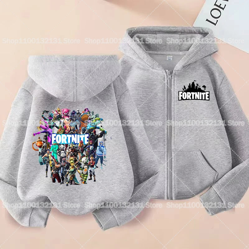 Kids' Fortnite Zip-Up Hoodie