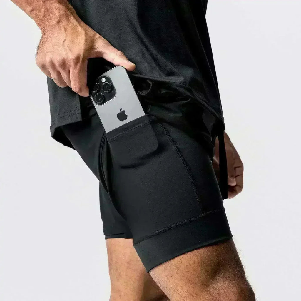 Men's 2-in-1 Running Shorts