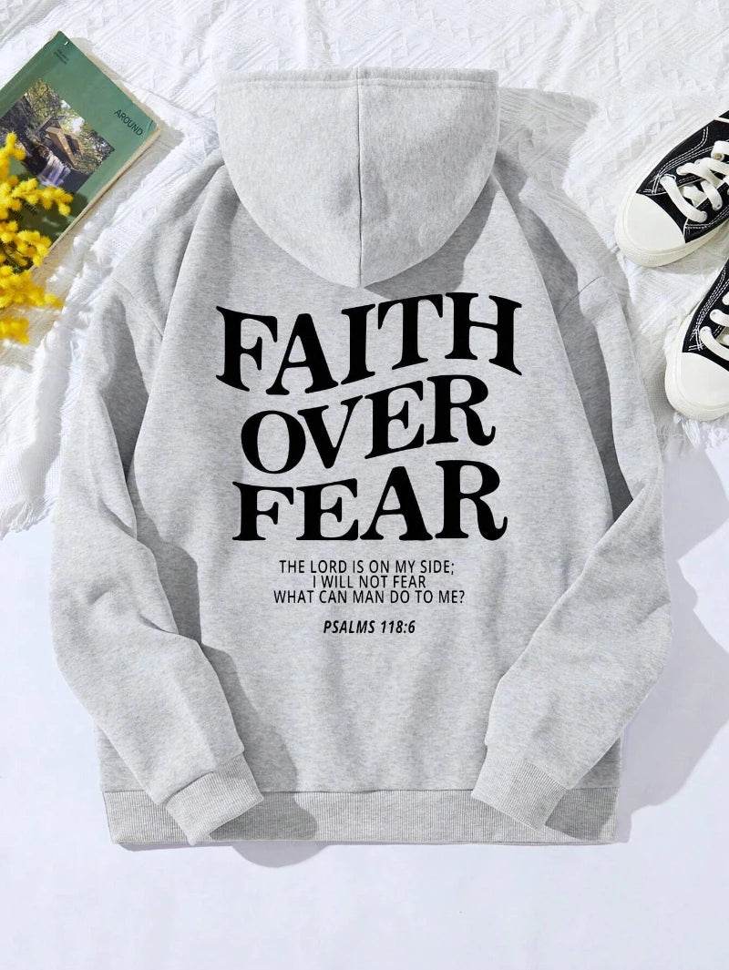 Women's Faith Over Fear Hoodie
