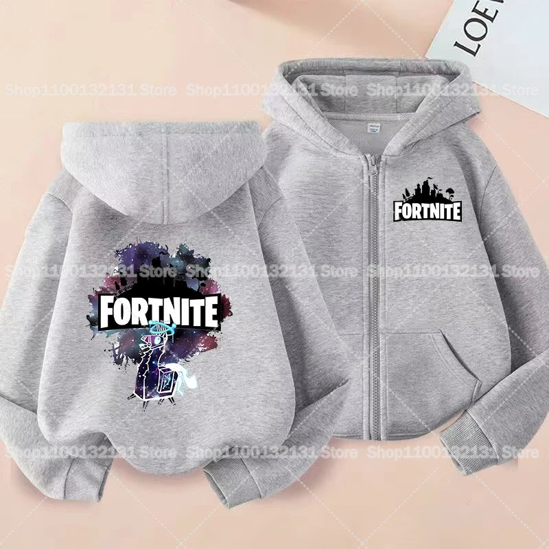 Kids' Fortnite Zip-Up Hoodie