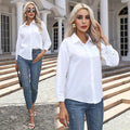 Women's Cotton Long Sleeve Shirt
