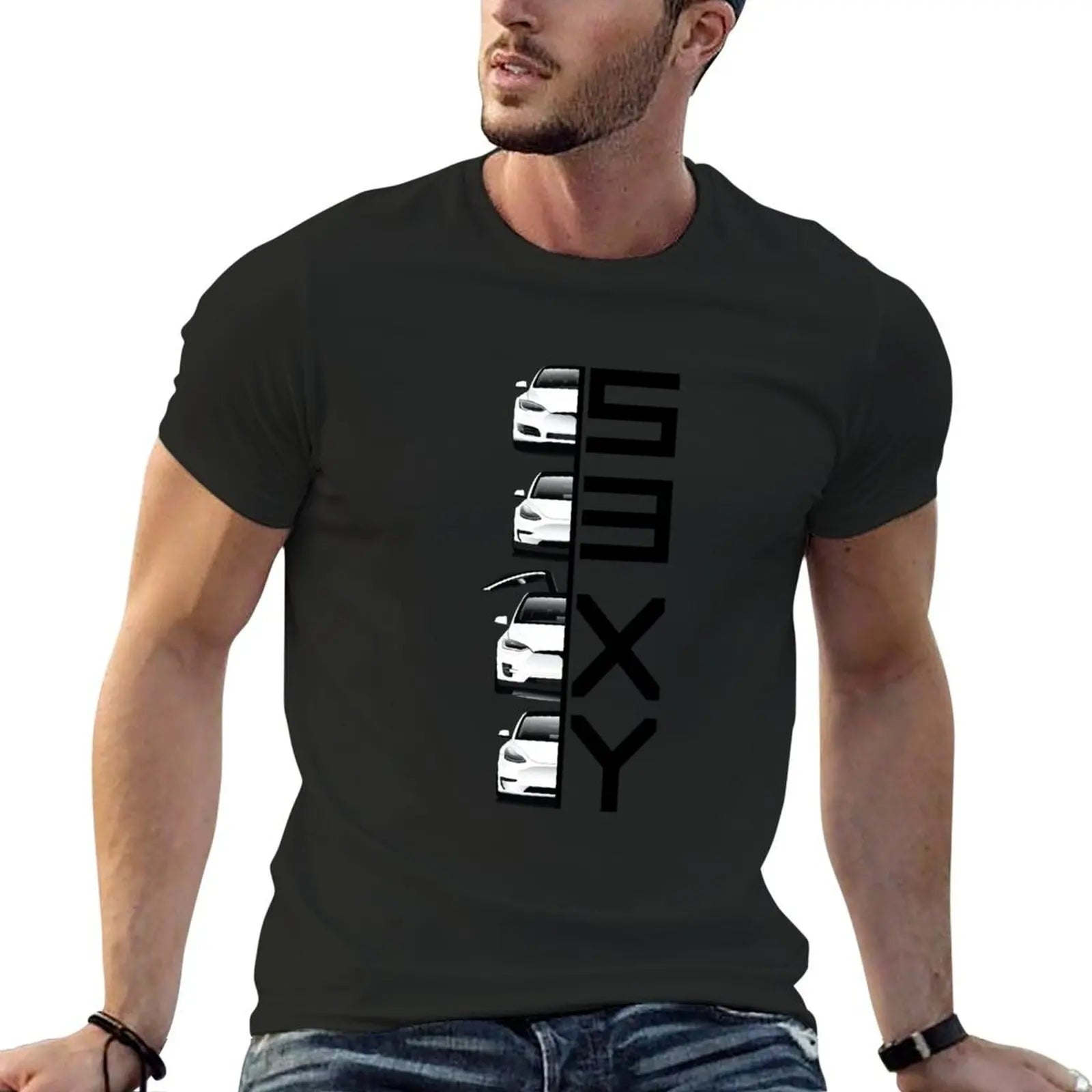 Tesla S3XY Lineup T-Shirt