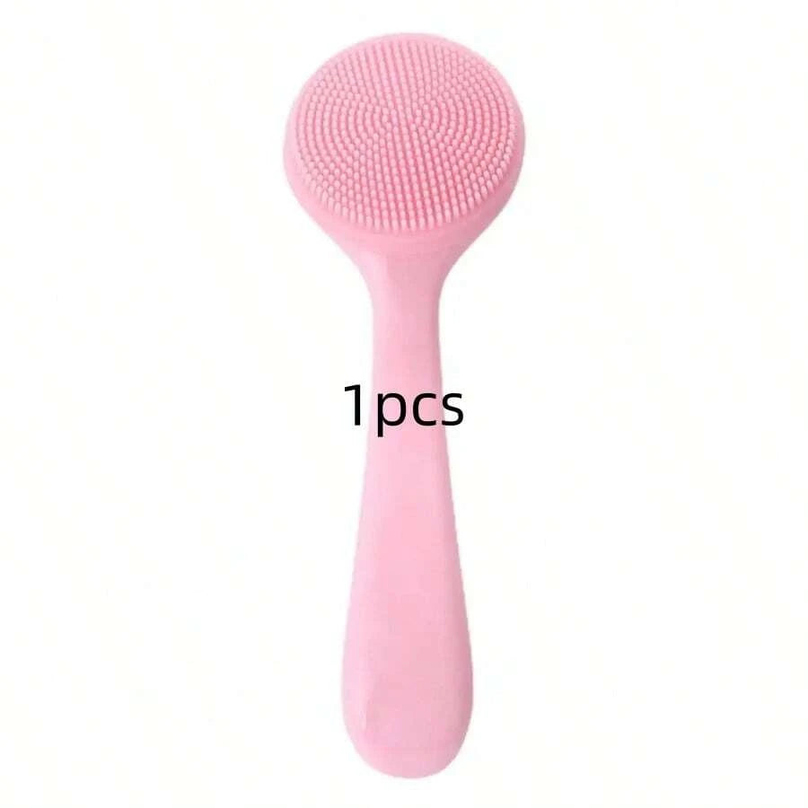 1/3/6Pcs Silicone Facial Cleansing Brushes Set - Gentle Exfoliating, Deep Cleaning, Makeup Remover, Blackhead Removal