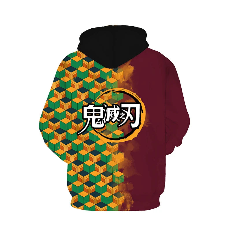 Demon Slayer 3D Hoodie