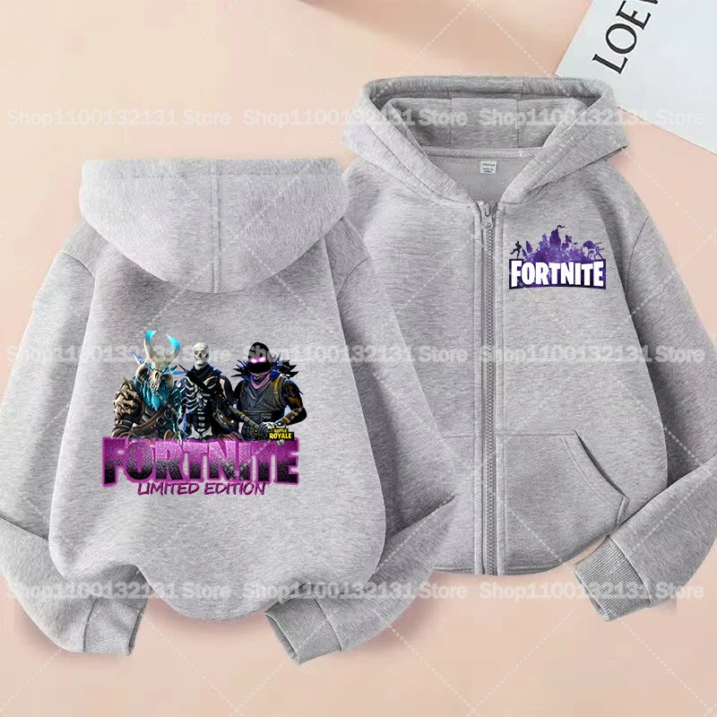 Kids' Fortnite Zip-Up Hoodie
