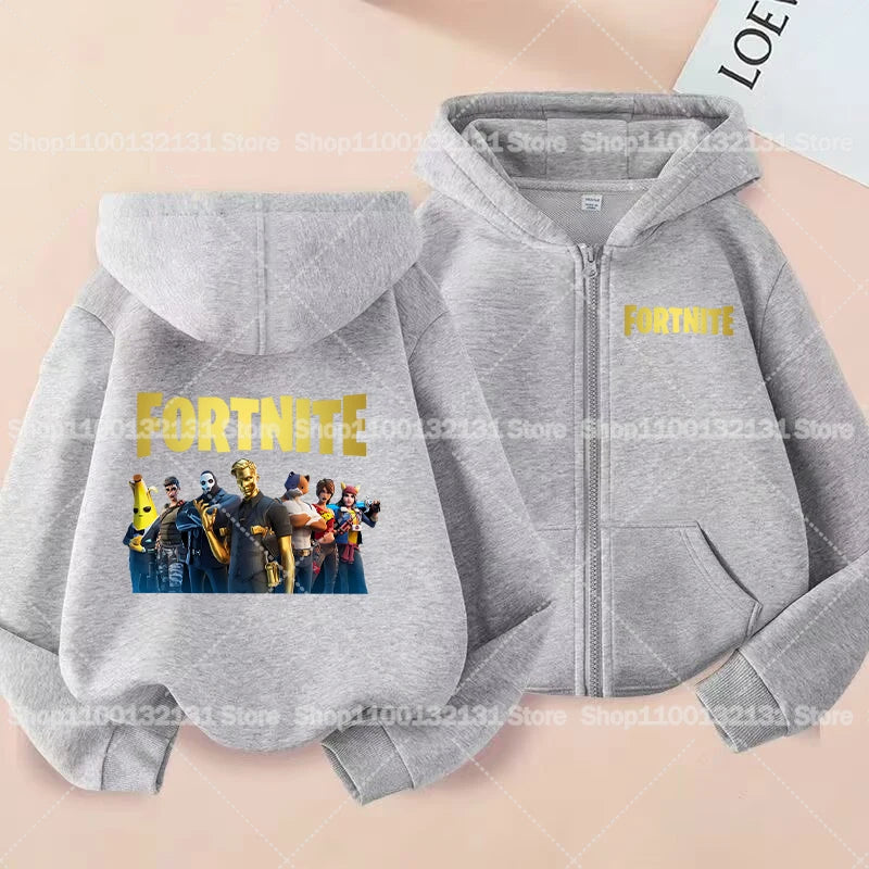 Kids' Fortnite Zip-Up Hoodie