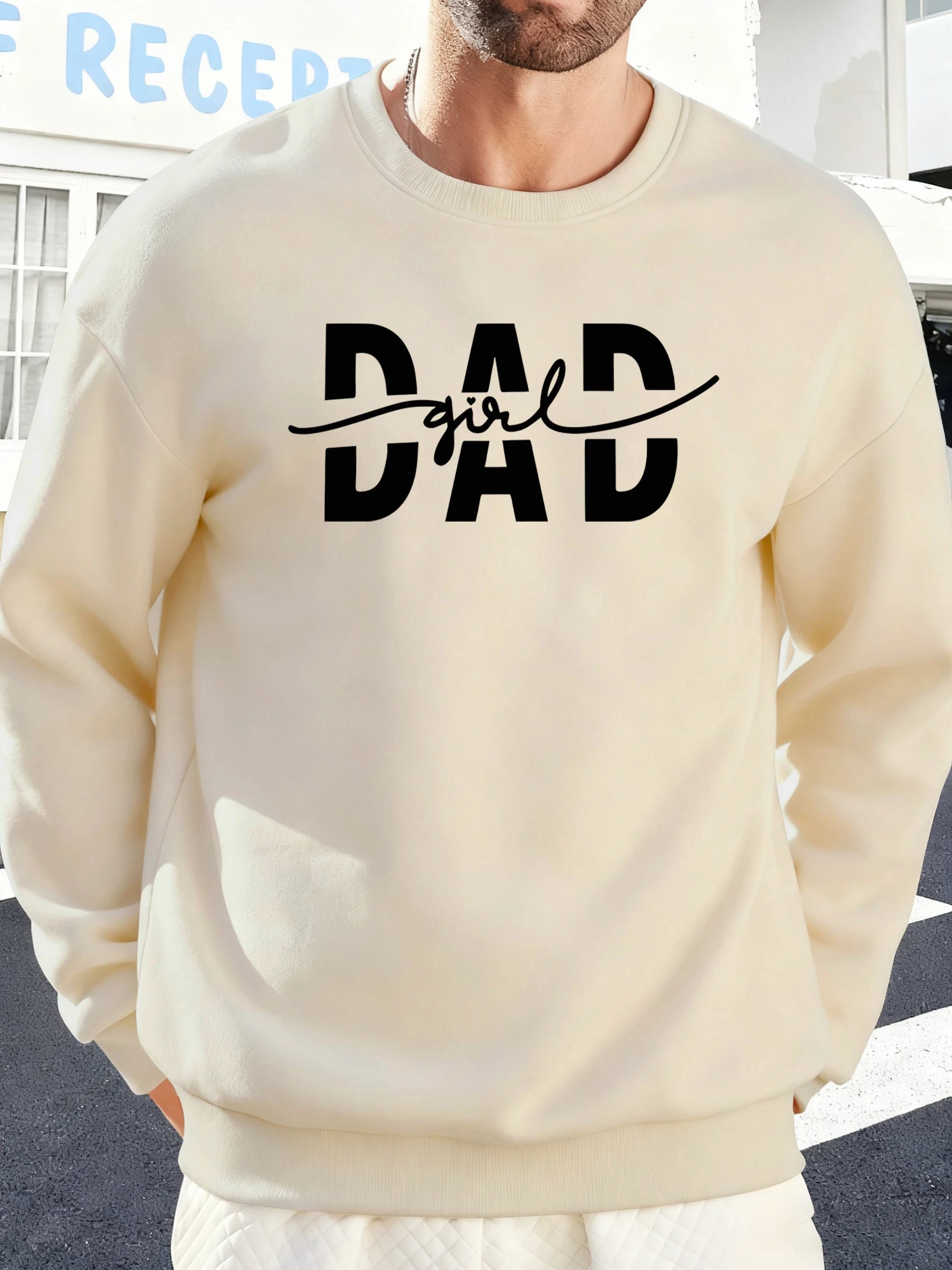 Men's Dad Girl Print Hoodie