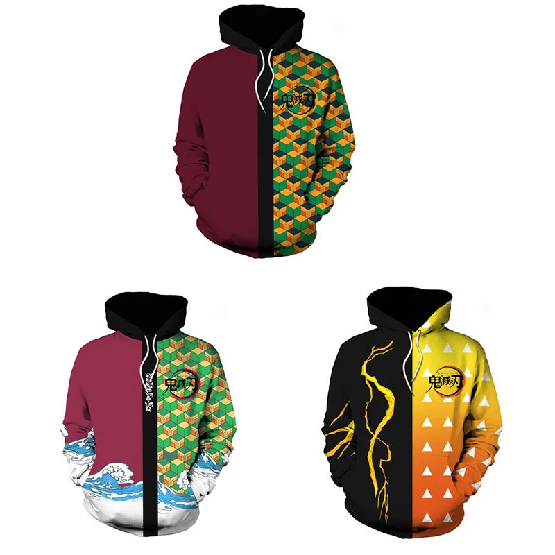 Demon Slayer 3D Hoodie