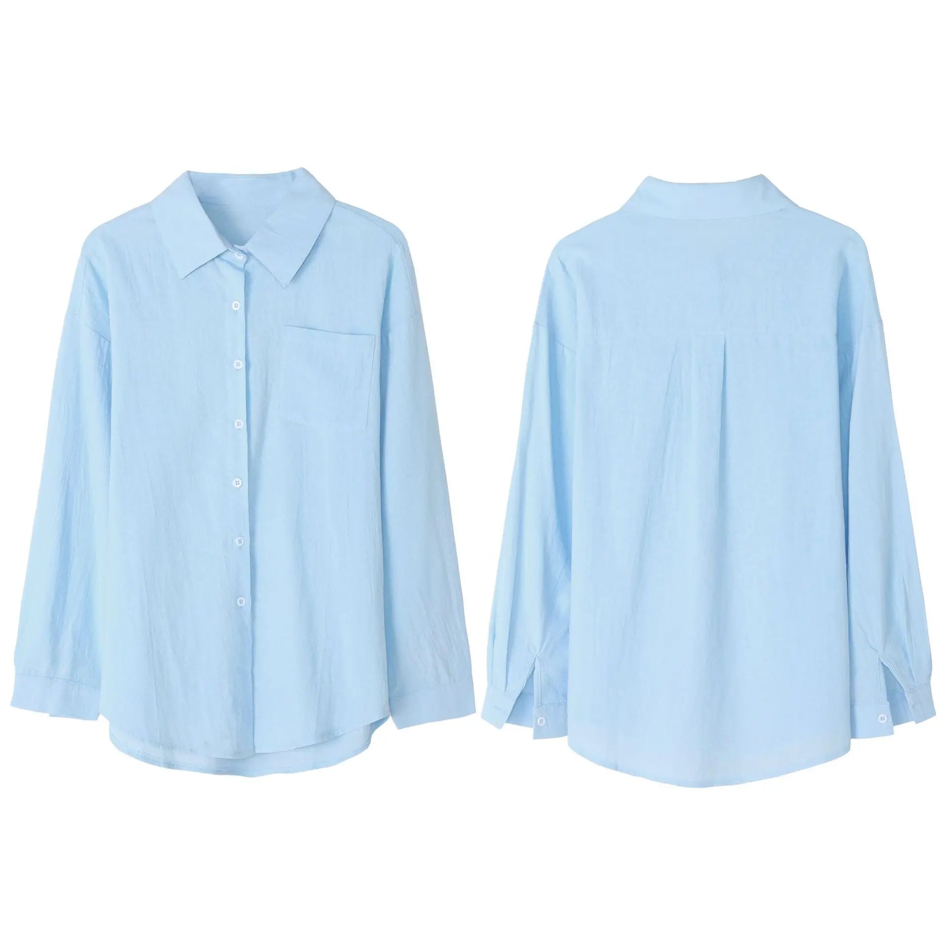 Women's Cotton Long Sleeve Shirt