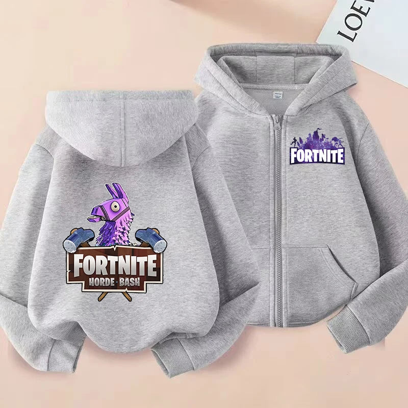 Kids' Fortnite Zip-Up Hoodie