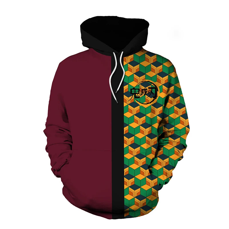 Demon Slayer 3D Hoodie