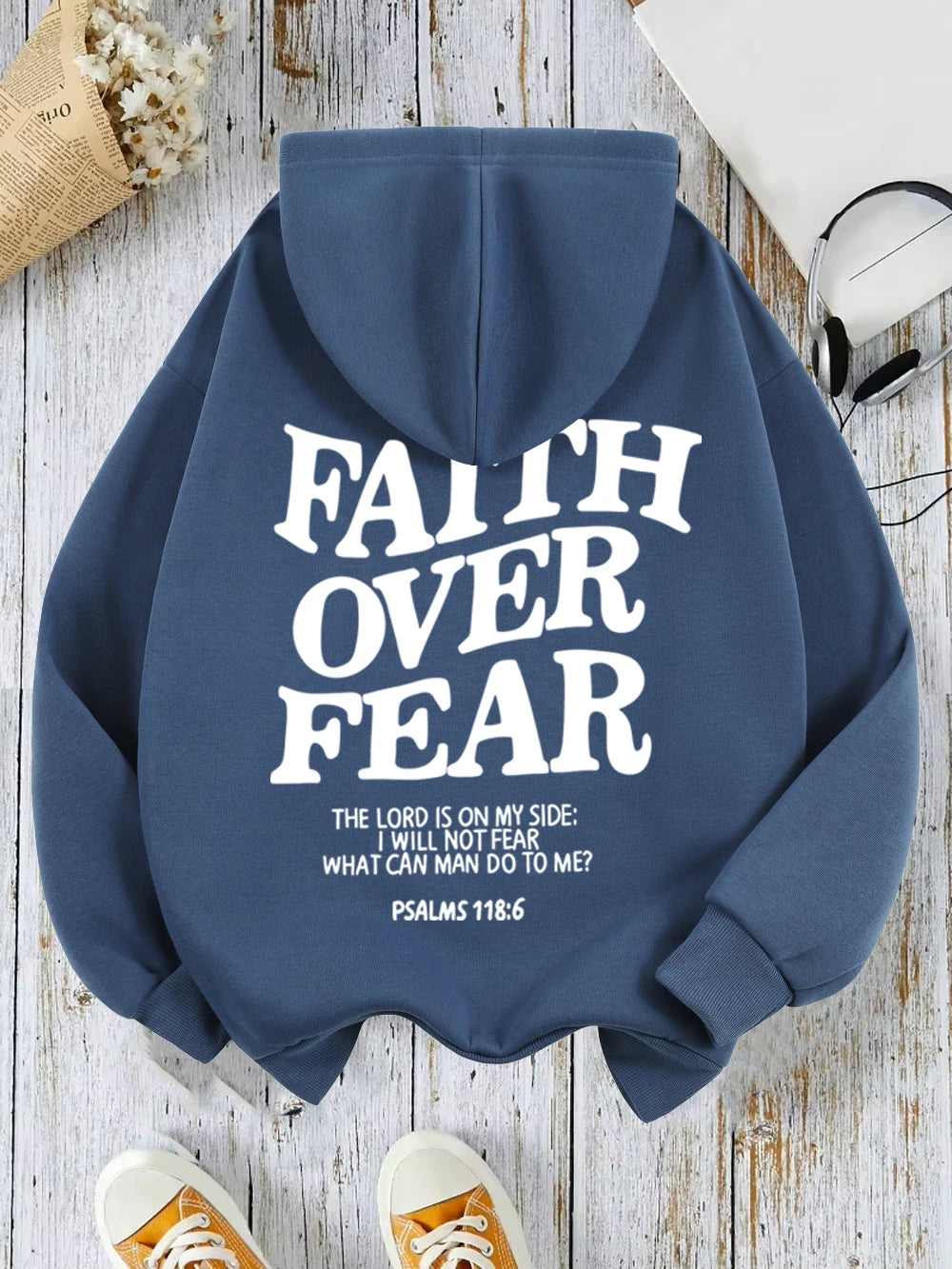 Women's Faith Over Fear Hoodie