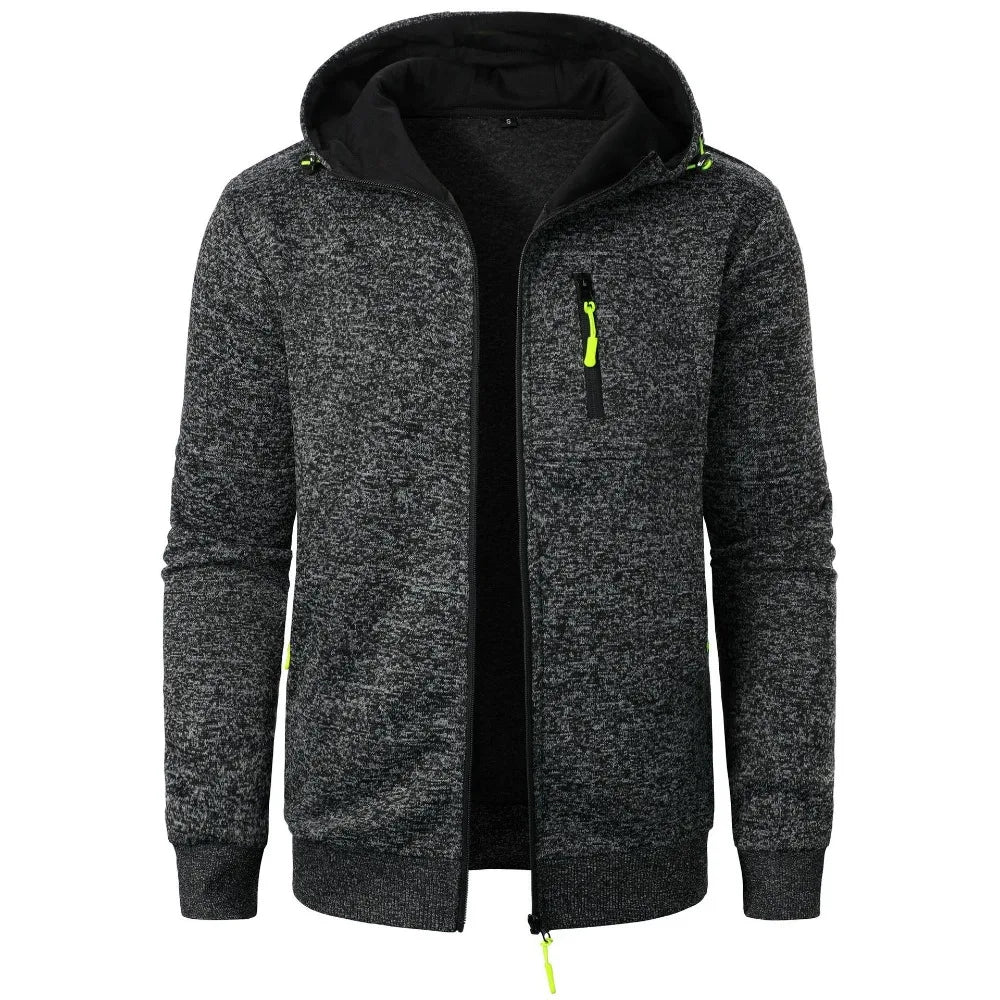 Men's Zip-Up Hoodie Jacket