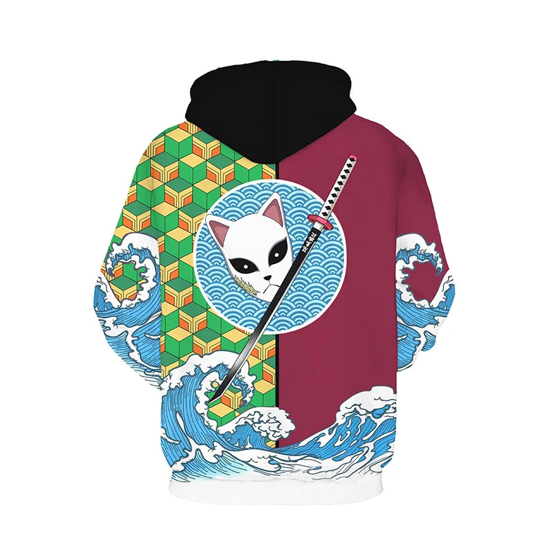 Demon Slayer 3D Hoodie