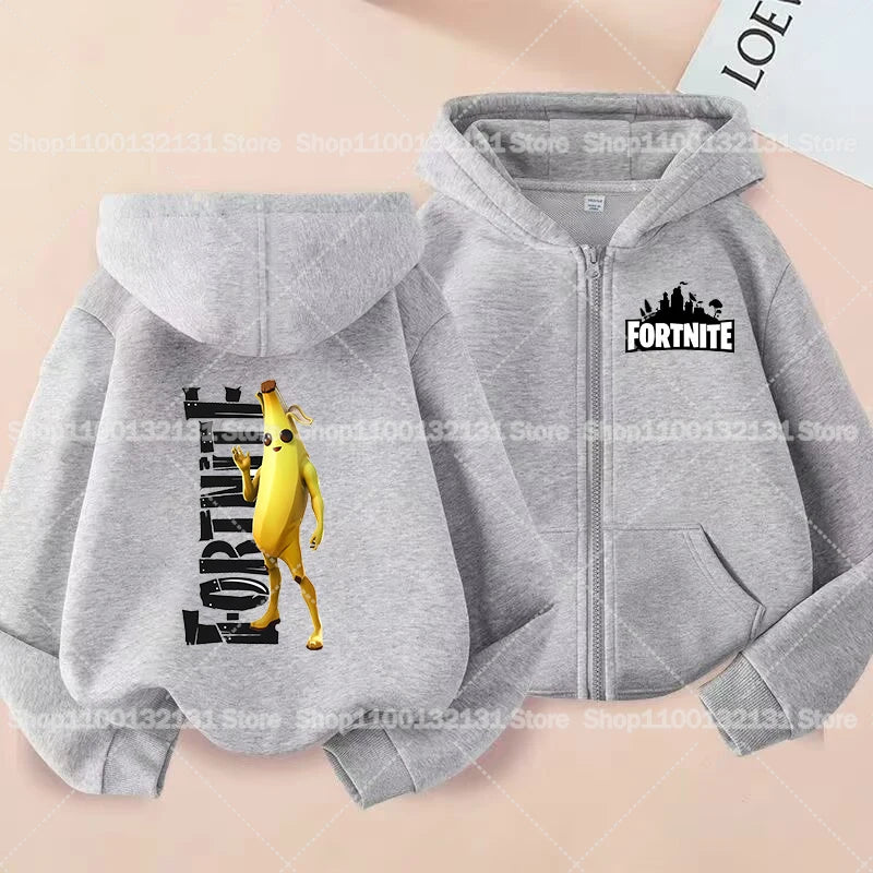 Kids' Fortnite Zip-Up Hoodie