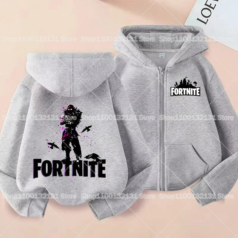Kids' Fortnite Zip-Up Hoodie