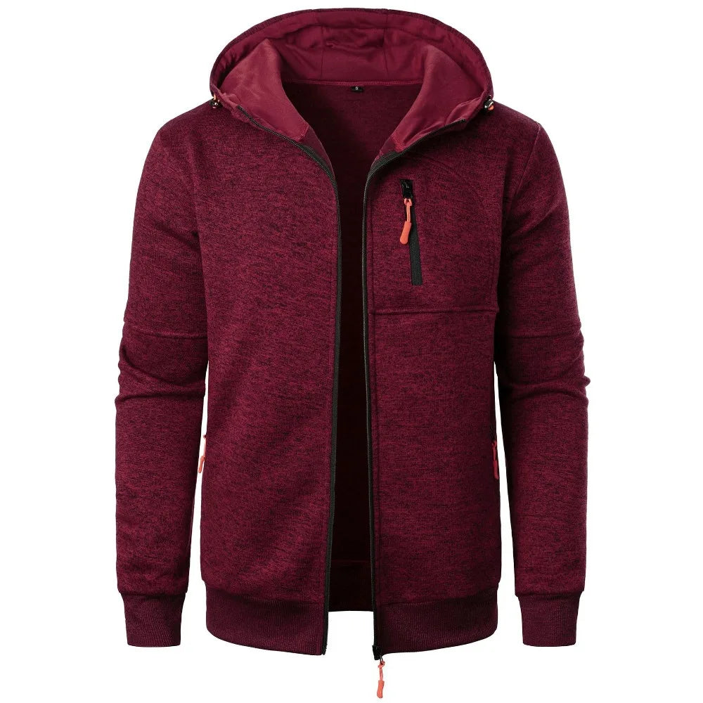 Men's Zip-Up Hoodie Jacket