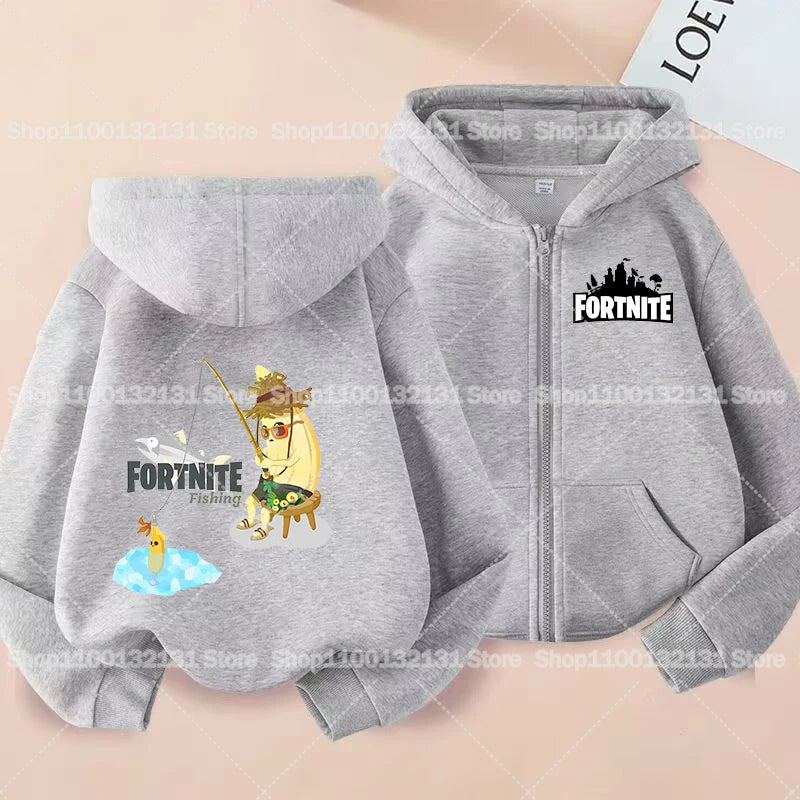 Kids' Fortnite Zip-Up Hoodie