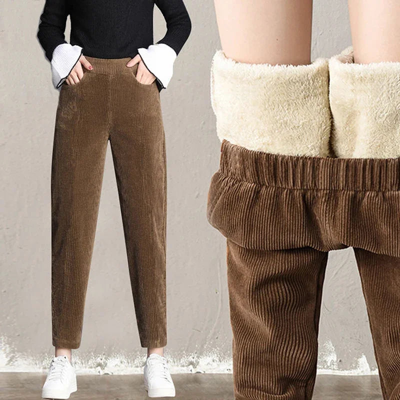 Women's Corduroy Harem Pants