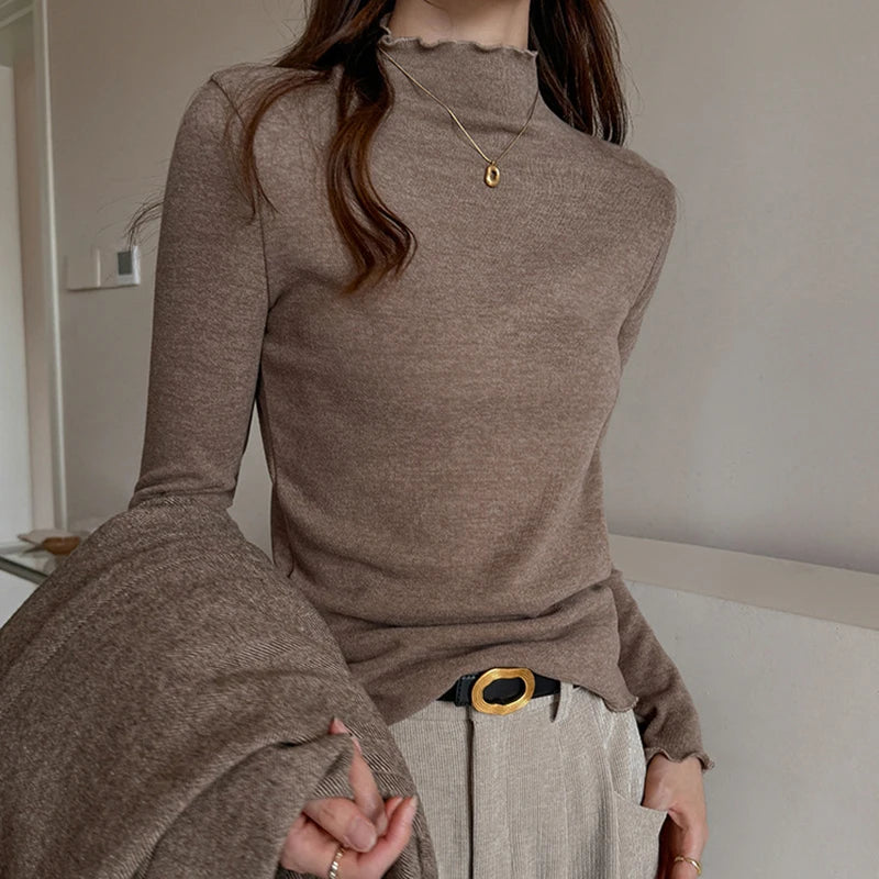 Women's Cashmere Pullover Tee