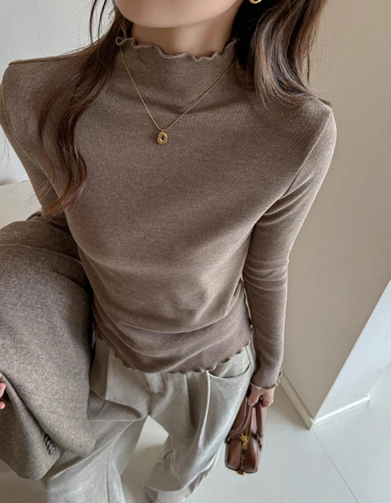 Women's Cashmere Pullover Tee