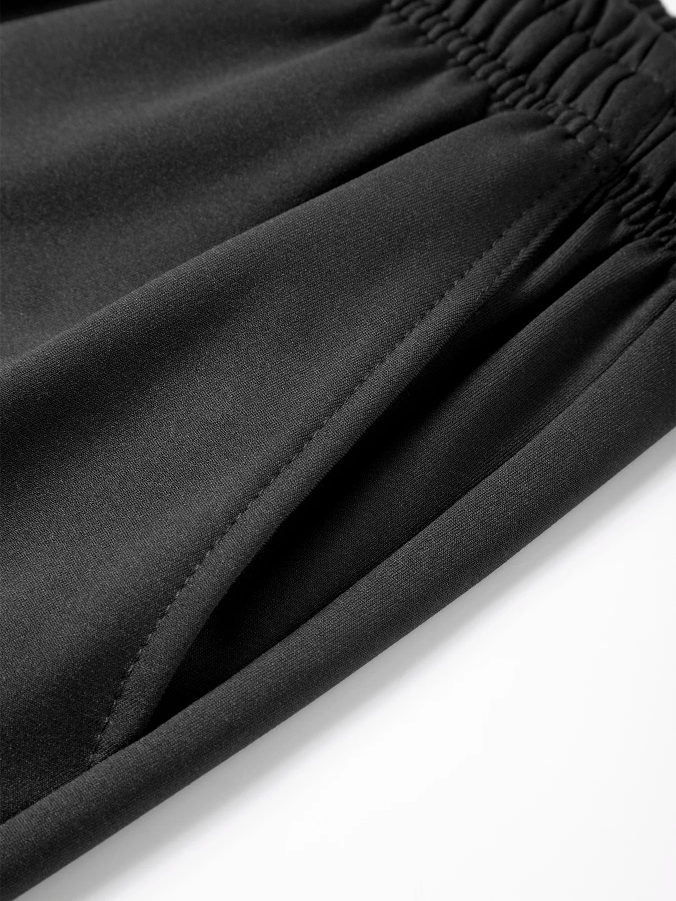 Men's Shorts Summer Causal Breathable Drawstring Short Pants Solid Color  Boardshorts Joggers Sports Trunks Men Resort Shorts