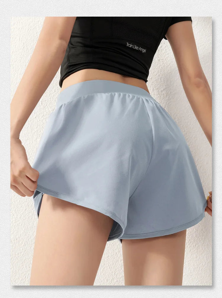 Women's High Waist Yoga Shorts