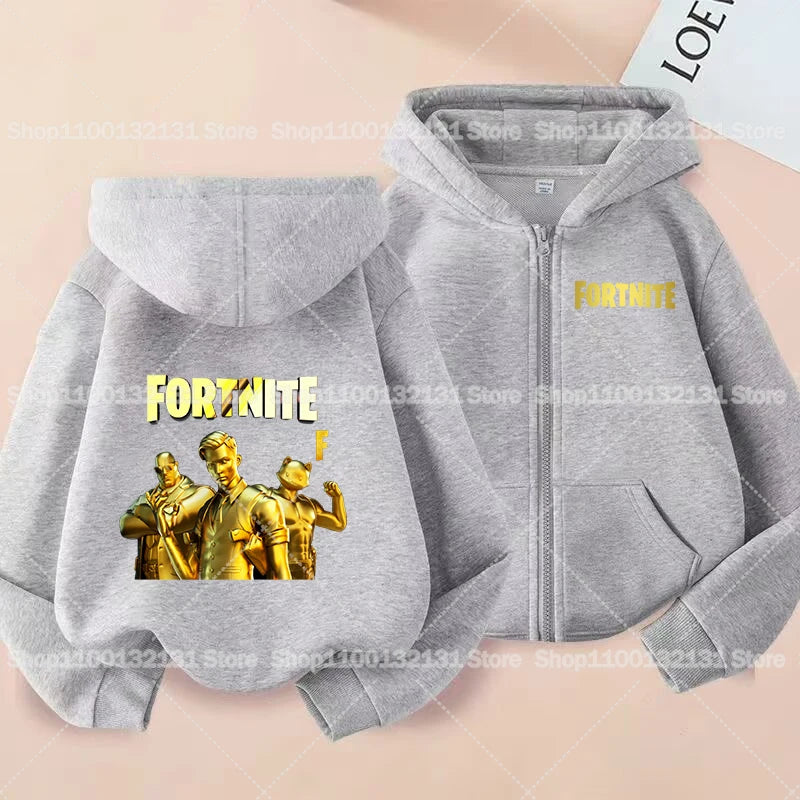 Kids' Fortnite Zip-Up Hoodie