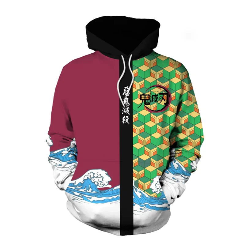 Demon Slayer 3D Hoodie