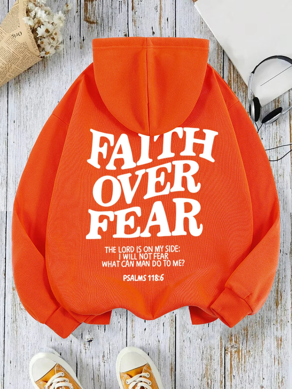 Women's Faith Over Fear Hoodie