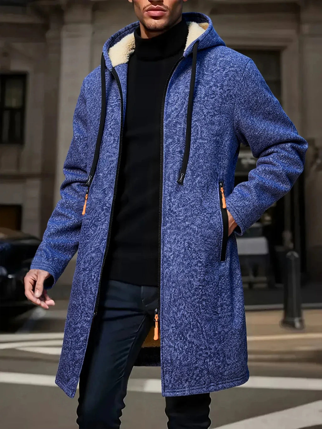 Men's Winter Zip-Up Hoodie