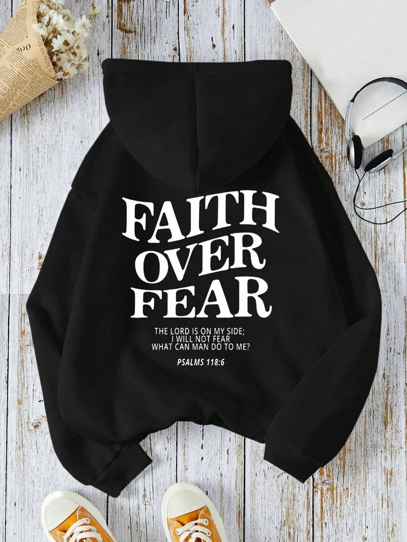 Women's Faith Over Fear Hoodie