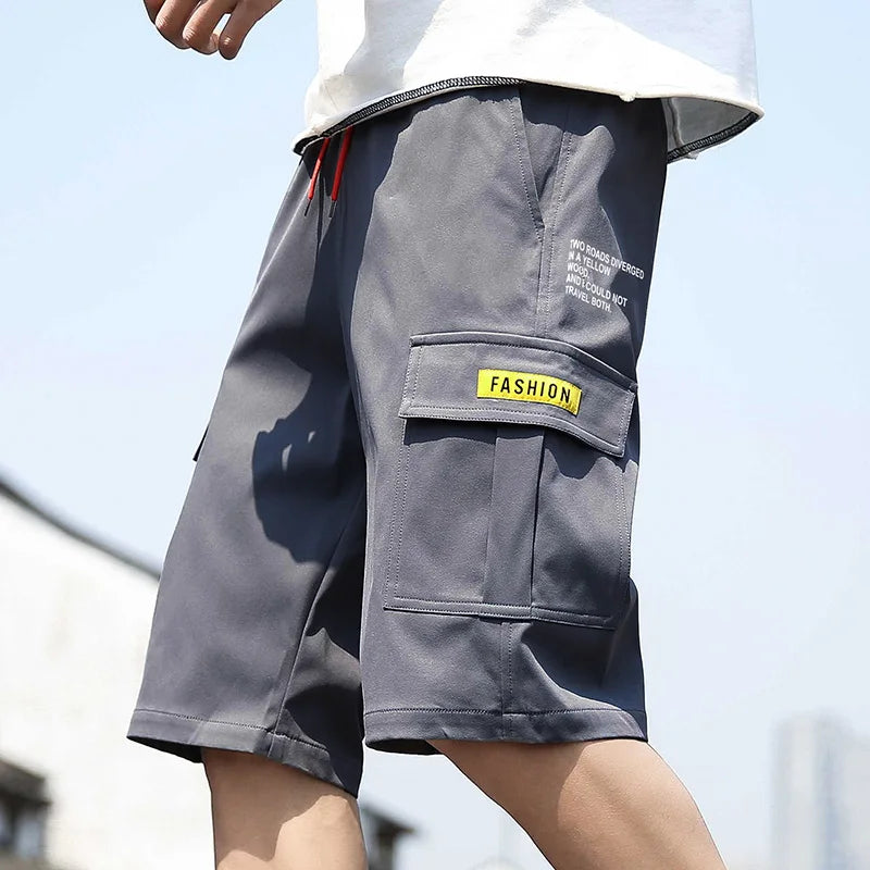 Men's Multi-Pocket Cargo Shorts