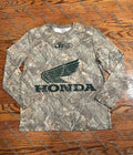 Honda JT Racing Shirt Men's Jersey Long Sleeve Mossy Camo Green New for Men And Women Motorcycle Racing Enthusiasts Uniform