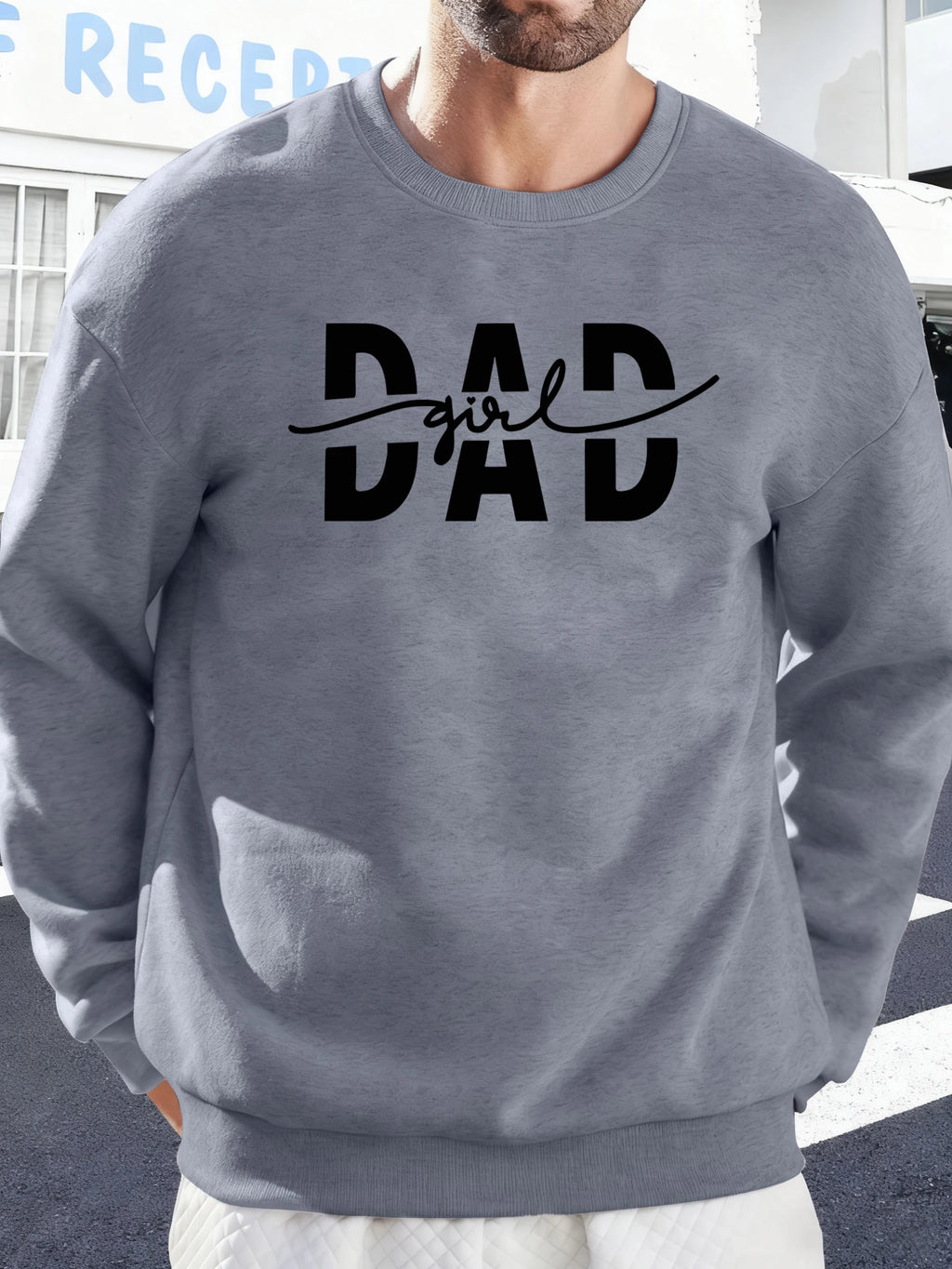 Men's Dad Girl Print Hoodie