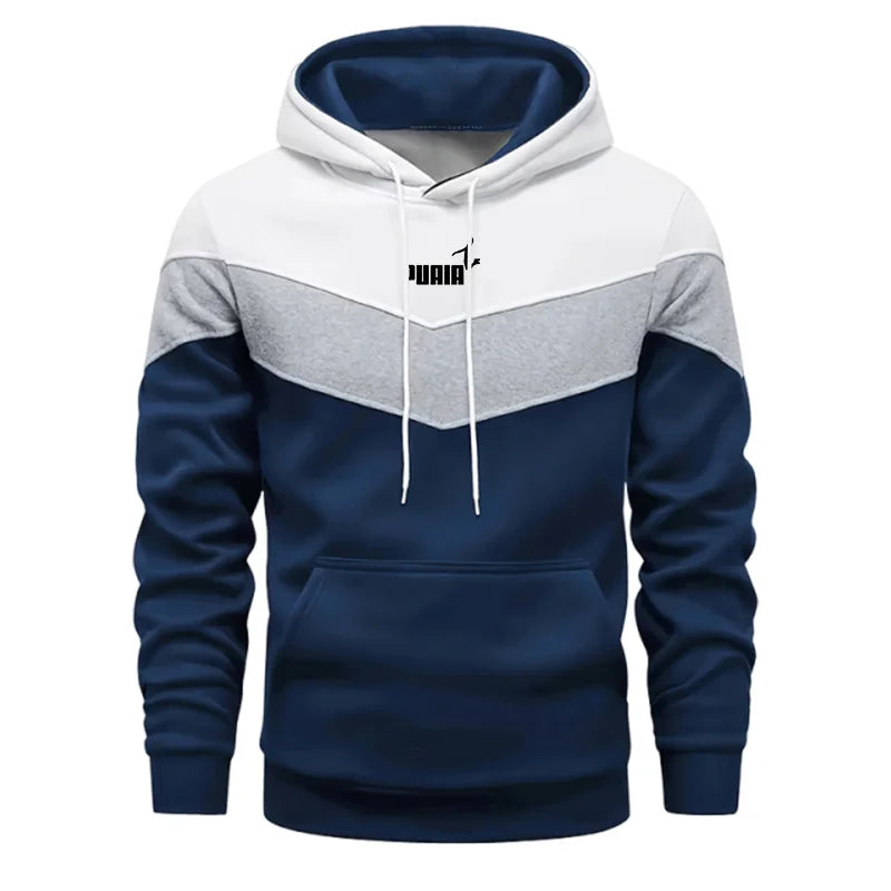 Men's Tricolor Sweatshirt Set
