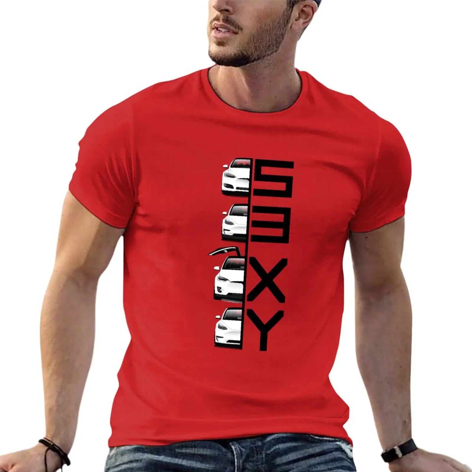 Tesla S3XY Lineup T-Shirt